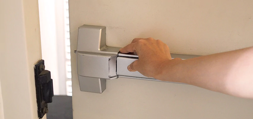 Roller Gate Panic Bar Installation in Wellington, Florida
